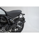 SW-Motech SW-HTA2291610000 SLC Left Side Carrier Black for Ducati Scrambler 18-Up