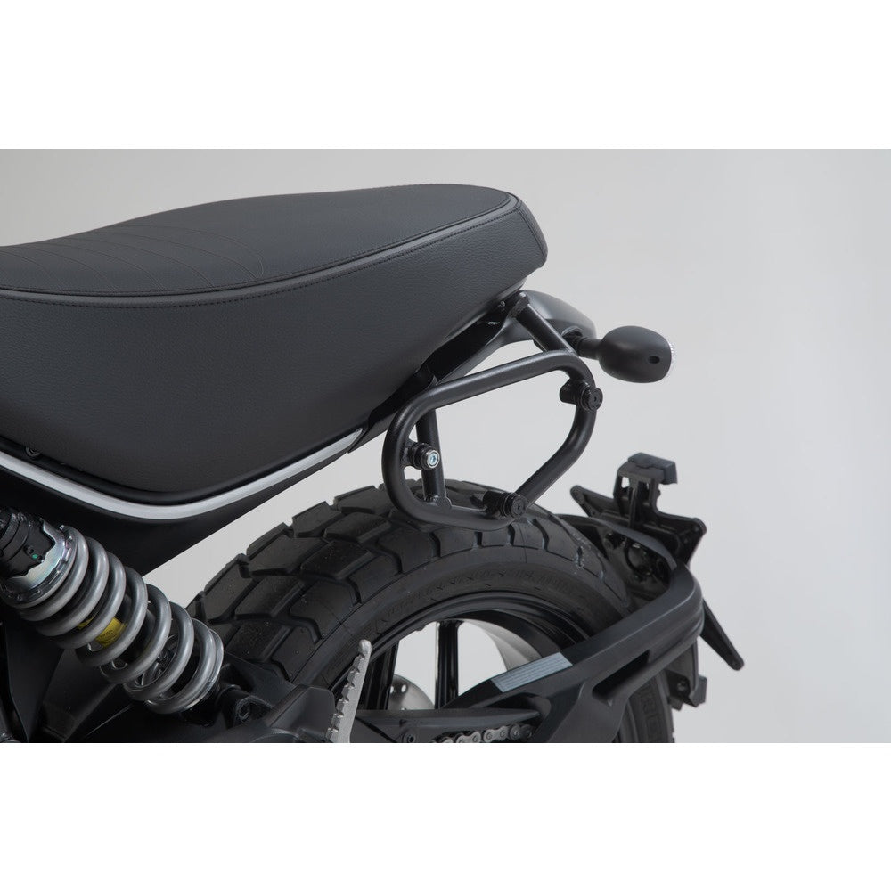 SW-Motech SW-HTA2291610000 SLC Left Side Carrier Black for Ducati Scrambler 18-Up