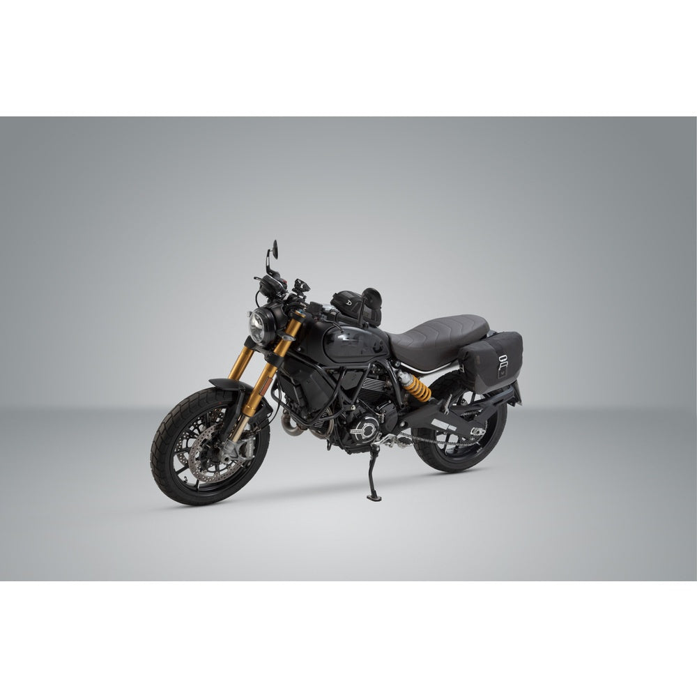 SW-Motech SW-HTA2296110000 SLC Left Side Carrier Black for Ducati Scrambler 18-Up