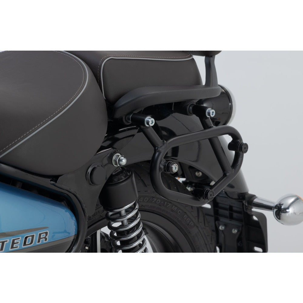 SW-Motech SW-HTA4198310000 SLC Left Side Carrier Black for Royal Enfield Meteor 350 19-Up