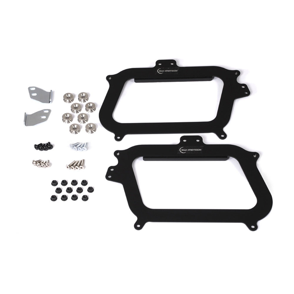 SW-Motech SW-KFT0015210700-B TRAX ADV/EVO Side Case Adapter Kit for Givi Side Carriers