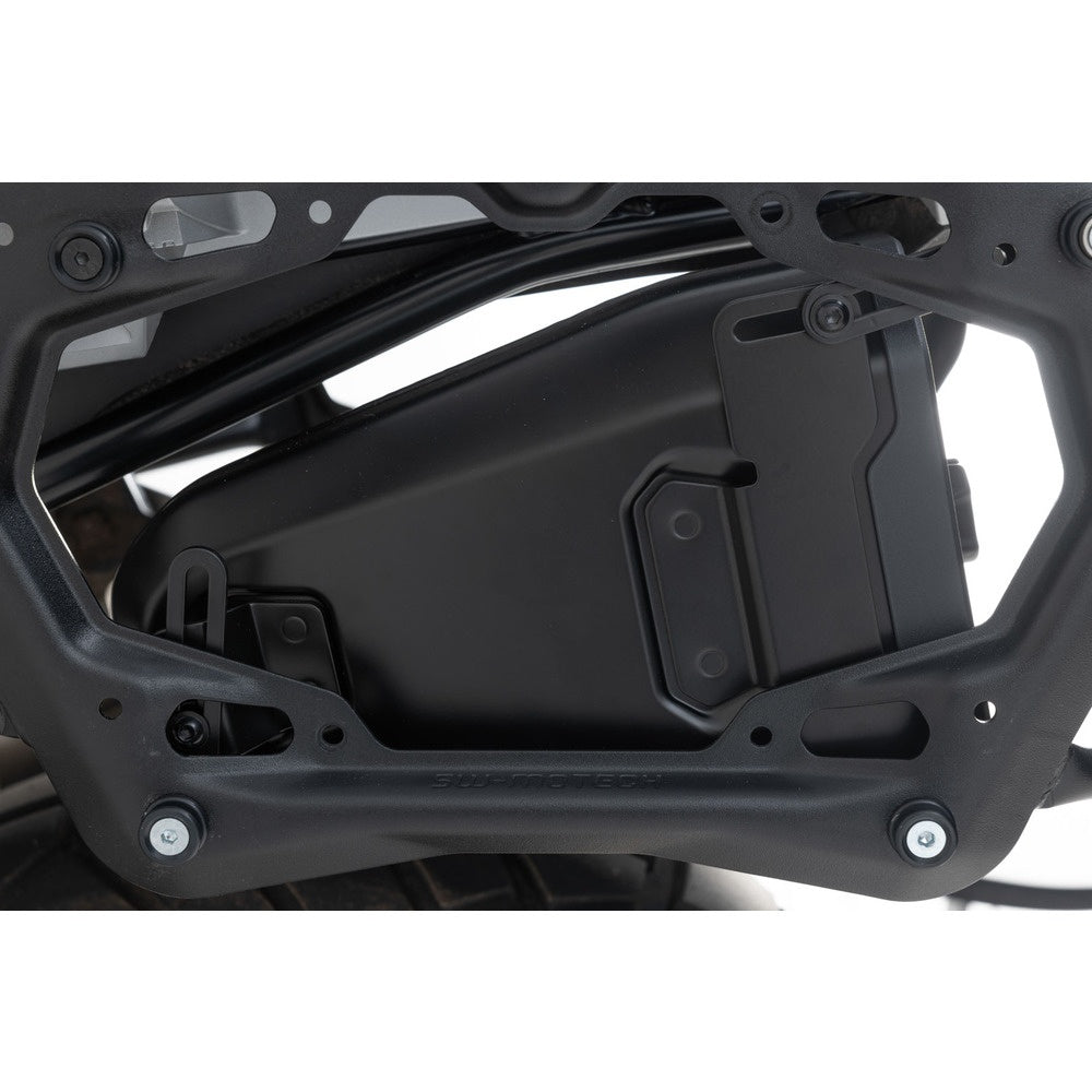 SW-Motech SW-KFT0015230300-B TRAX Aluminum 3.3L Toolbox Black for PRO Side Carriers