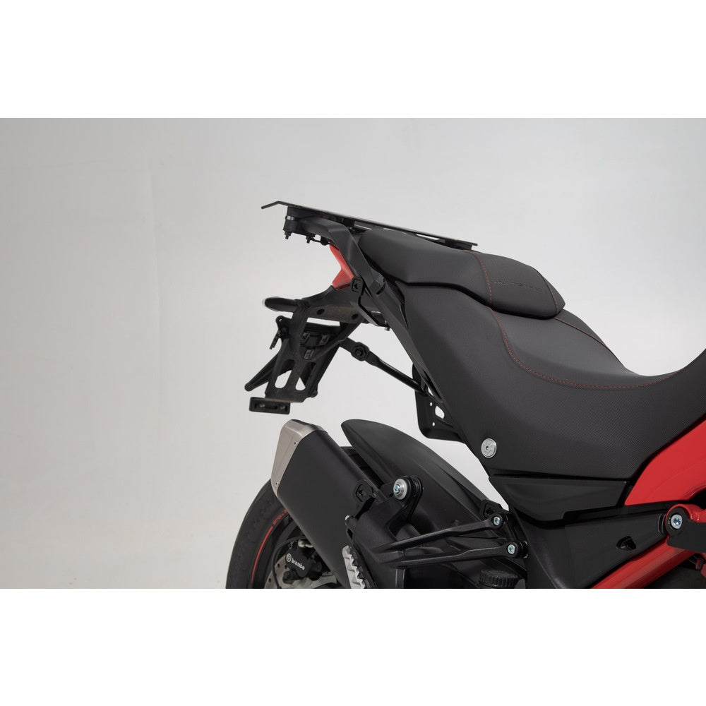 SW-Motech SW-KFT2211430000-B PRO Side Carriers Black for Ducati Multistrada V2/S 21-Up/Multistrada 950 16-Up/Multistrada 950 S 18-Up/Multistrada 1200 10-18/Multistrada 1200 S 15-17/Multistrada 1260 17-Up