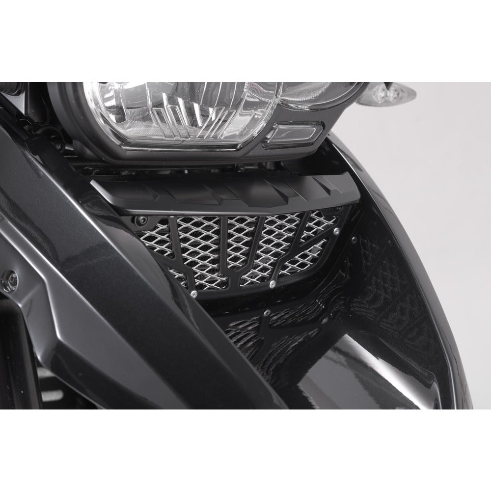 SW-Motech SW-KLS0771910001-B Oil Cooler Guard Black/Silver for BMW R 1200 GS/R 1200 GS Adventure 08-13