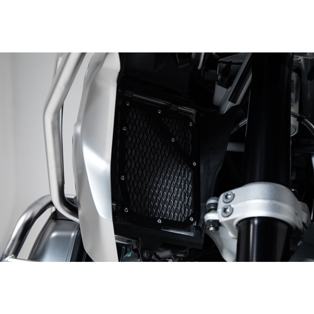 SW-Motech SW-KLS0787010000-B Radiator Guard Black for BMW R 1200 GS 16-18/R 1250 GS 18-Up