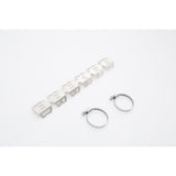 SW-Motech SW-KRS0016910000-S Header Pipe Guard Silver for 32-50mm Header Pipes