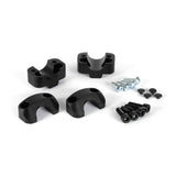 SW-Motech SW-LEH00039160-B 20mm Handlebar Converter Black (28mm Tapered Handlebar to 22mm Handlebar Mount)