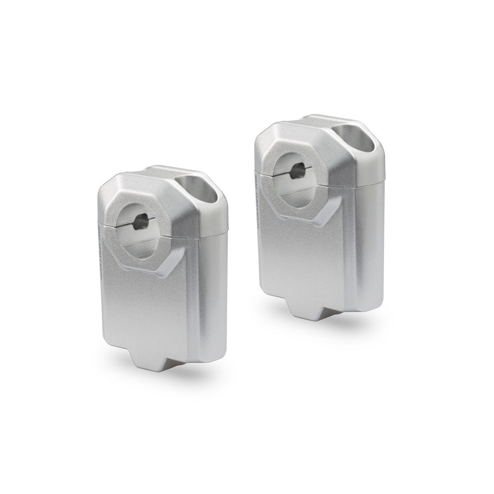 SW-Motech SW-LEH000392200150-S 15mm Bar Riser Silver for 22mm Handlebars