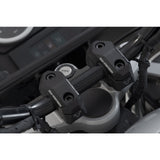 SW-Motech SW-LEH0003930000-B 25mm Bar Back Riser Black for 22mm Handlebars (with variable postion 5/10/15/20/25/30mm increments)