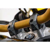 SW-Motech SW-LEH0003932000-B 32mm Bar Back Riser Black for 28mm Handlebars (with variable postion 5/10/15/20/25/30mm increments)