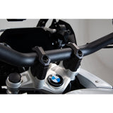 SW-Motech SW-LEH0703912401-B Bar Risers 40mm Black for BMW R 1200 GS 12-18/R 1250 GS 18-Up