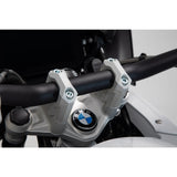 SW-Motech SW-LEH0703912401-S Bar Risers 40mm Silver for BMW R 1200 GS 12-18/R 1250 GS 18-Up