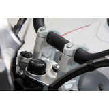 SW-Motech SW-LEH0703912401-S Bar Risers 40mm Silver for BMW R 1200 GS 12-18/R 1250 GS 18-Up