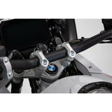 SW-Motech SW-LEH0703912601-S Bar Risers 32mm Silver for BMW S 1000 XR 16-17/R 1200 GS 12-18/Adventure 13-18/Rallye 16-18/R 1250 GS/Adventure 18-Up/Rallye 21-Up