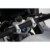 SW-Motech SW-LEH0703912601-S Bar Risers 32mm Silver for BMW S 1000 XR 16-17/R 1200 GS 12-18/Adventure 13-18/Rallye 16-18/R 1250 GS/Adventure 18-Up/Rallye 21-Up