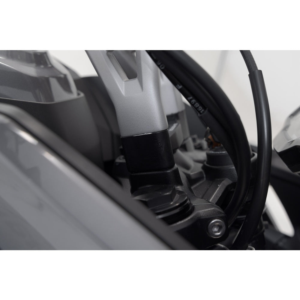 SW-Motech SW-LEH1103910400-B Bar Risers 30mm Black for Triumph Tiger 660 21-Up