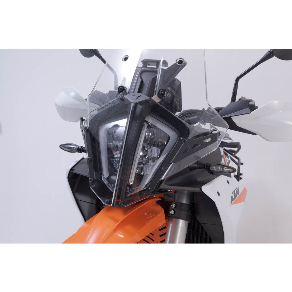 SW-Motech SW-LPS0491810000-B Headlight Guard Black for KTM 890 Adventure R 22-Up