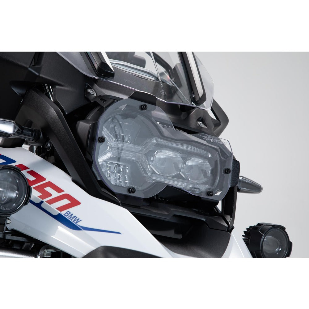 SW-Motech SW-LPS0778610001-B Headlight Guard Black for BMW R 1200 GS 12-Up/R 1250 GS 18-Up