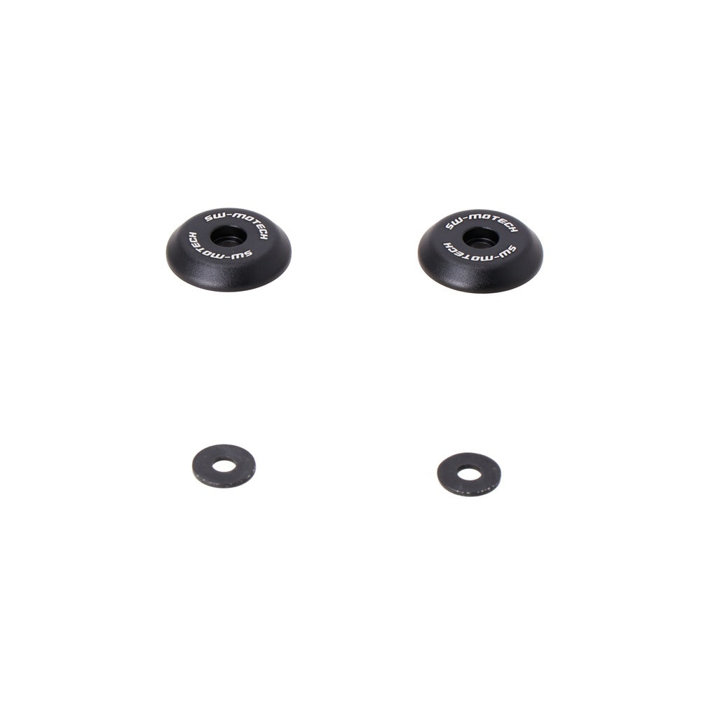 SW-Motech SW-MIR2279680000-B Bar End Mirrors Mounting Kit Black for Ducati Diavel V4 23-Up