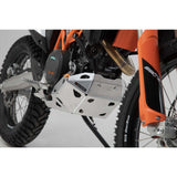 SW-Motech SW-MSS0494610001 Engine Guard Silver for Husqvarna 701 Enduro/701 Supermoto 16-Up/KTM 690 LC4 Enduro/R/690 SMC R 19-Up