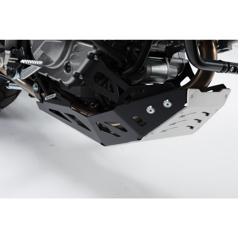SW-Motech SW-MSS0575910001-B Engine Guard Black/Silver for Suzuki DL650 11-Up/DL650 XT 15-Up