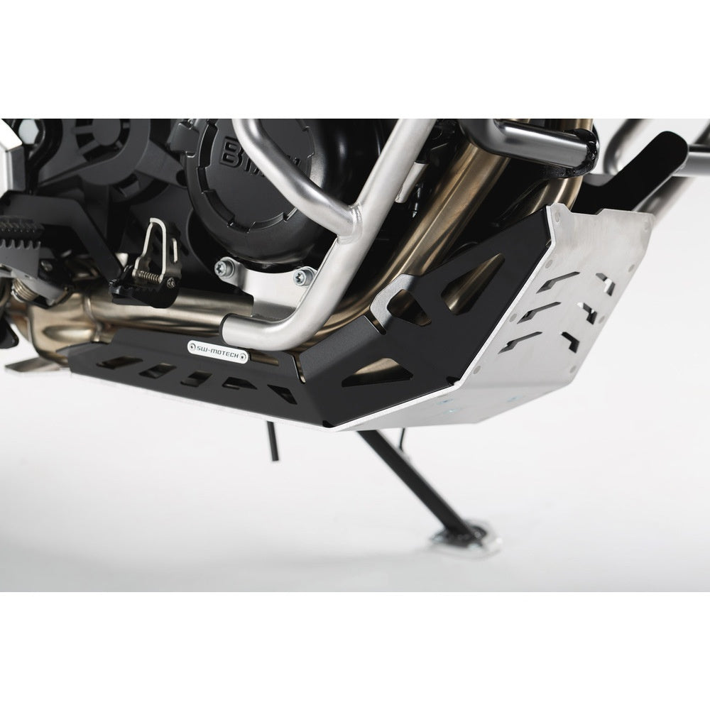 SW-Motech SW-MSS0756010002-S Engine Guard Black/Silver for BMW F 700 GS 12-18/F 800 GS 08-18/F 800 GS Adventure 13-18/F 800 R 09-19/Husqvarna Nuda 900/Nuda 900 R 11-13