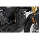 SW-Motech SW-MSS1190510100-B Engine Guard Extension Black for Triumph Tiger 1200 22-Up