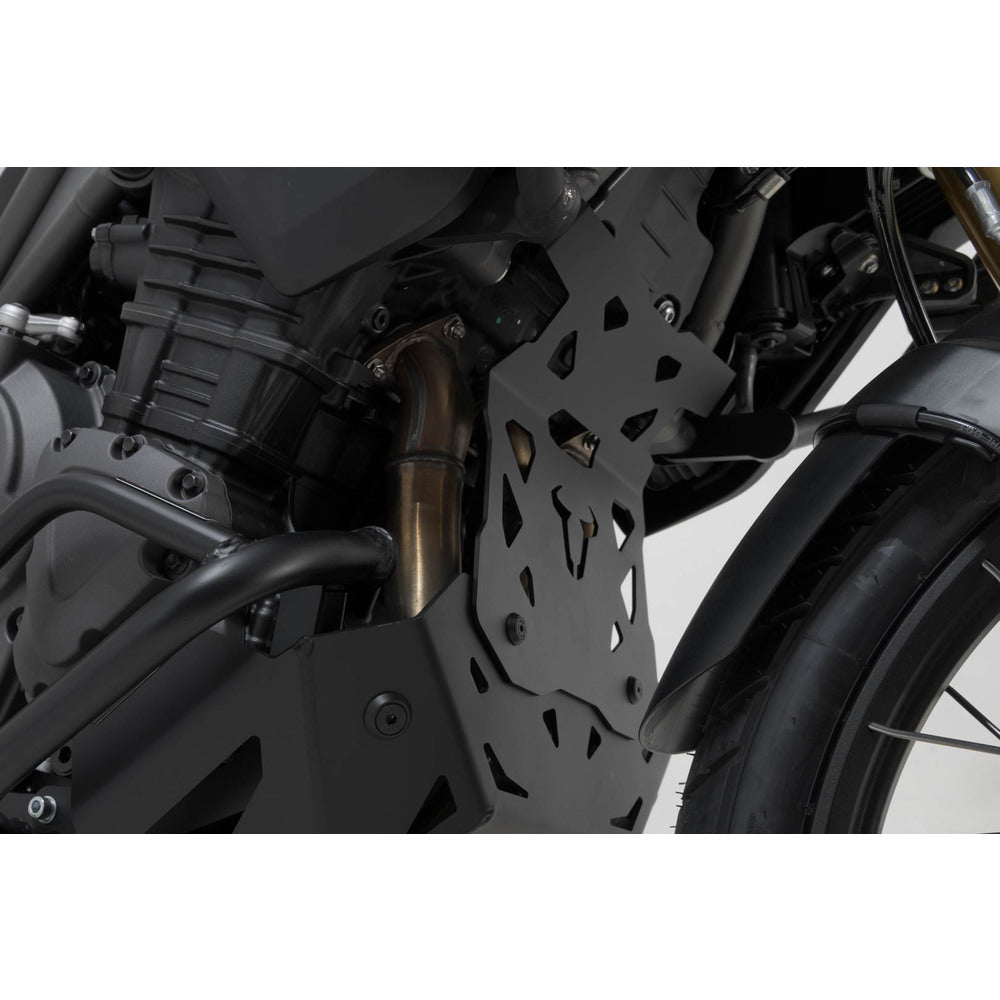 SW-Motech SW-MSS1190510100-B Engine Guard Extension Black for Triumph Tiger 1200 22-Up