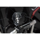 SW-Motech SW-NSW0000461000-B Universal EVO High Beam Kit Black with Crash Bar Clamps for Lights