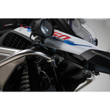 SW-Motech SW-NSW0700410400-B Light Mounts Black for BMW R 1200 GS 12-18/R 1250 GS 18-Up