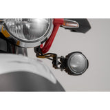 SW-Motech SW-NSW1792551000-B EVO Fog Light Kit Black for Moto Guzzi V85 TT 19-Up