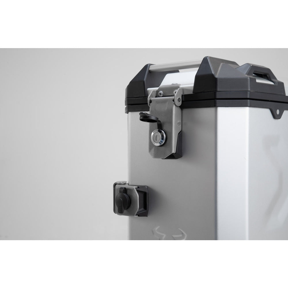 SW-Motech SW-QLS0004615100 TRAX Lock Set with Anti-Theft Protection (9 Locks, 2 Keys, 2 Anti-Theft Locks for EVO Side Carriers)