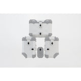 SW-Motech SW-QLS0009515100 TRAX Lock Set with Anti-Theft Protection (7 Locks, 2 Keys, 2 Anti-Theft Locks for PRO Side Carriers)