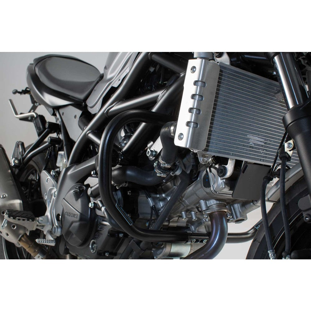 SW-Motech SW-SBL0567010001-B Crash Bars Black for Suzuki SV650 ABS 15-Up/SV650 X 18-Up
