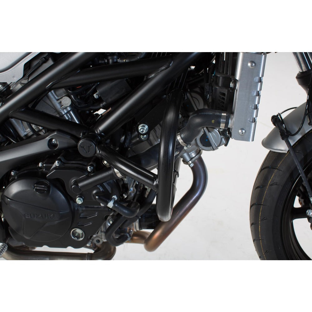 SW-Motech SW-SBL0567010001-B Crash Bars Black for Suzuki SV650 ABS 15-Up/SV650 X 18-Up
