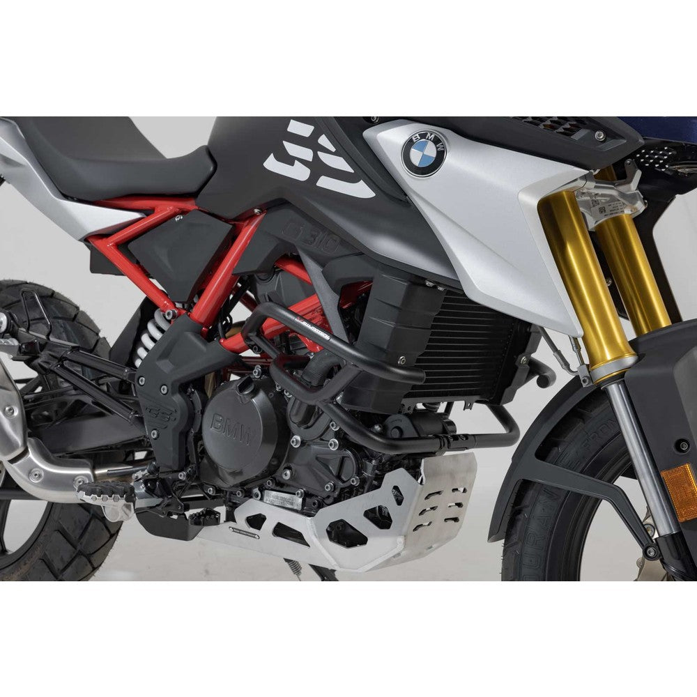 SW-Motech SW-SBL0764910002-B Crash Bars Black for BMW G 310 R 16-Up/G 310 GS 17-Up