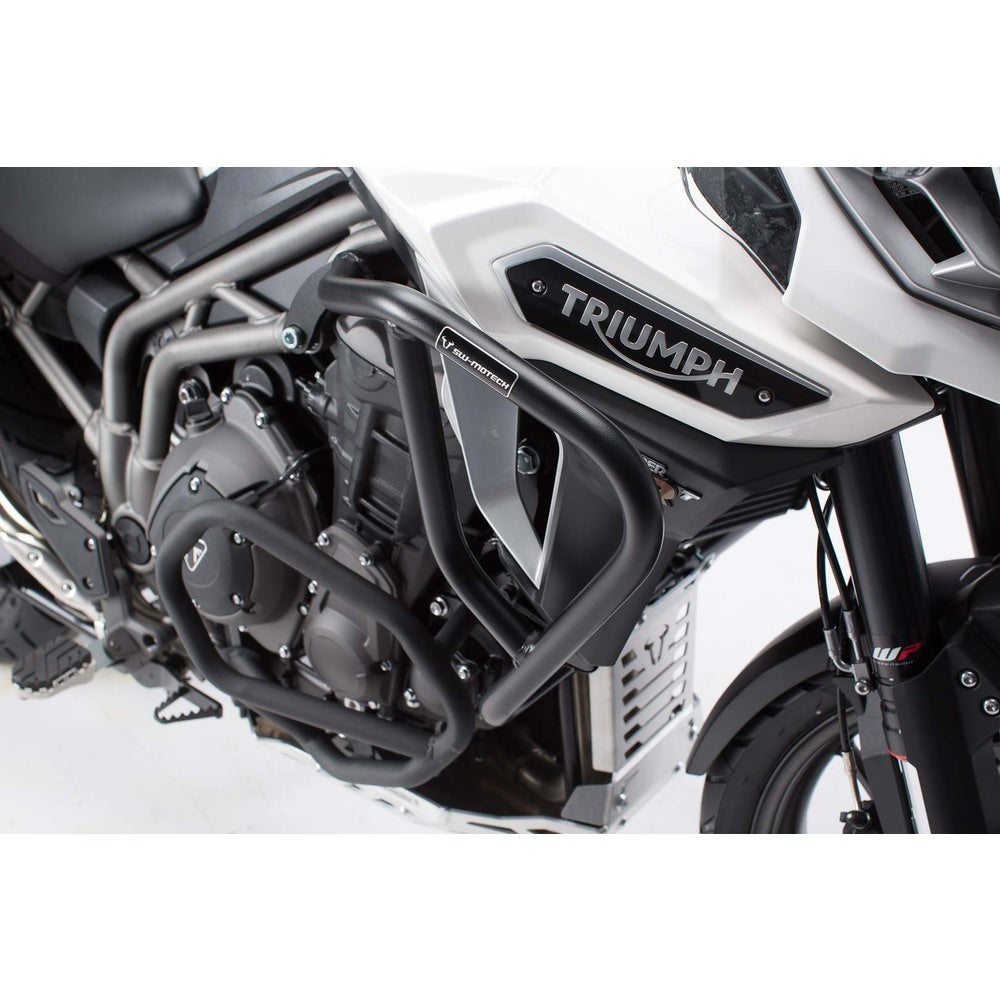 SW-Motech SW-SBL1170310000-B Crash Bars Black for Triumph Tiger 1200/Tiger 1200 Explorer 15-Up