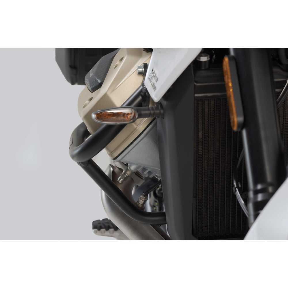 SW-Motech SW-SBL1703810000-B Crash Bars Black for Moto Guzzi V100 Mandello/S 22-Up
