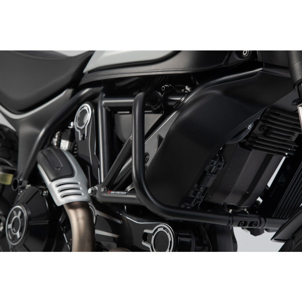 SW-Motech SW-SBL2257710001-B Crash Bars Black for Ducati Scrambler 14-Up Models