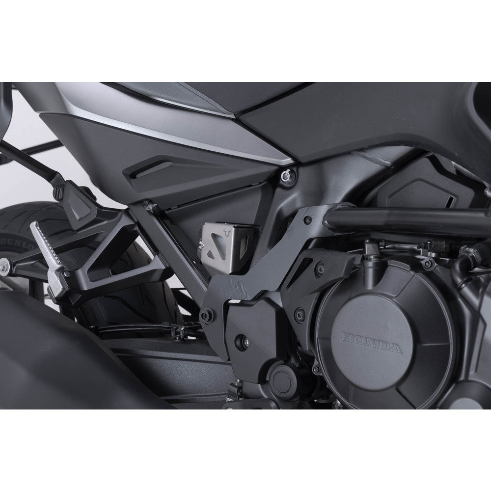 SW-Motech SW-SCT0517410000-S Brake Fluid Reservoir Guard Silver for Honda CRF1000L Africa Twin 17-Up/CRF1100L Africa Twin 19-Up/NT1100 21-Up/Suzuki V-Strom 1000 14-19