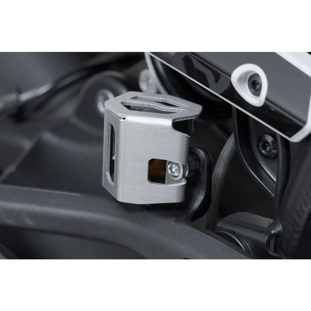 SW-Motech SW-SCT0717410102-S Brake Fluid Reservoir Guard Silver for BMW/Ducati/Husqvarna/KTM Models