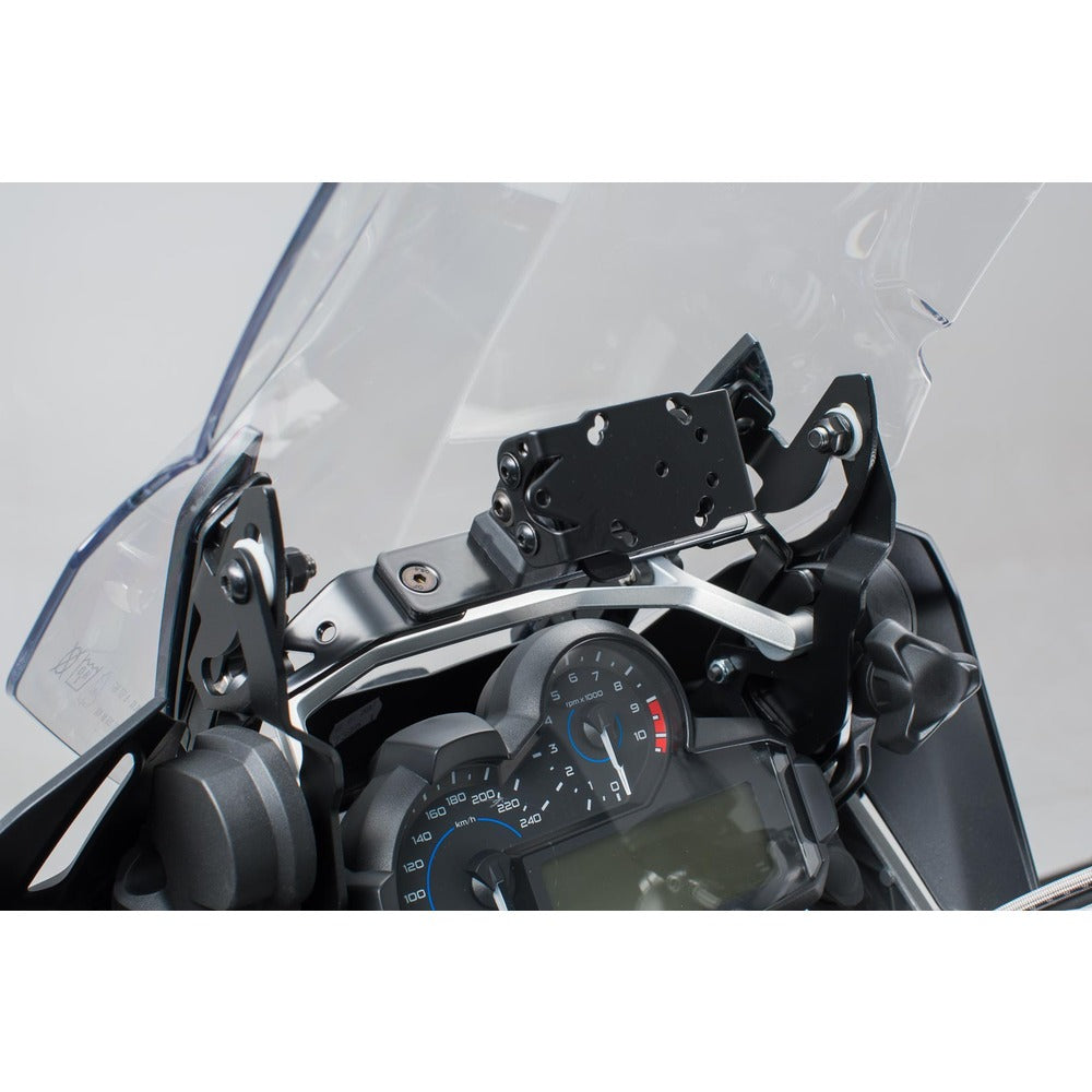 SW-Motech SW-SCT0717410800-B Screen Reinforcement Black for BMW R 1200 GS 12-18/R 1250 GS 18- Up Models