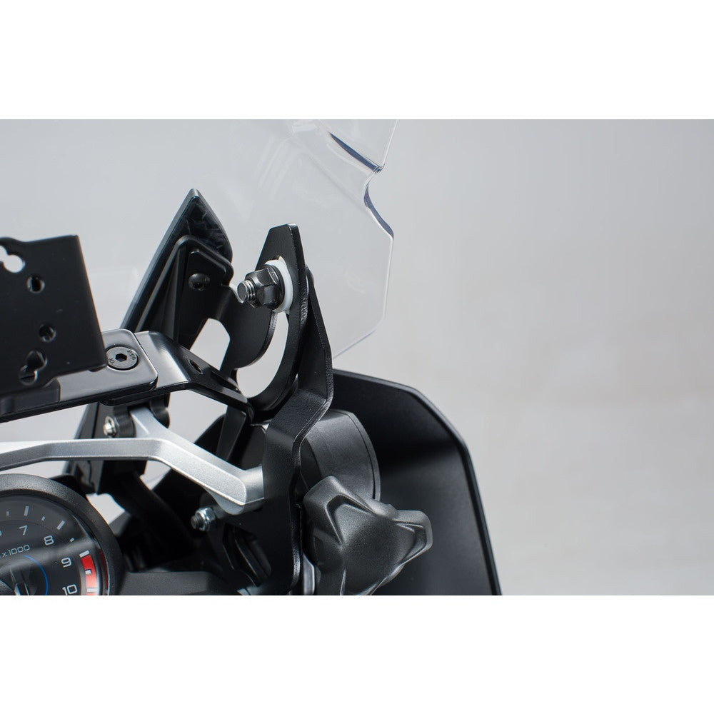 SW-Motech SW-SCT0717410800-B Screen Reinforcement Black for BMW R 1200 GS 12-18/R 1250 GS 18- Up Models