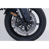 SW-Motech SW-STP0417610501-B Front Axle Slider Set Black for CF Moto 800MT 21-Up/KTM 790 Duke/890 Duke/990 SM R/T/1290 Super Duke/1390 Super Duke Models