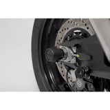 SW-Motech SW-STP0417610801-B Rear Axle Slider Set Black for CF Moto/Ducati/KTM/Husqvarna Models