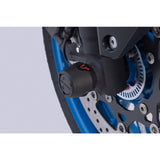 SW-Motech SW-STP0517610700-B Front Axle Slider Set Black for Suzuki GSX-8S 22-Up
