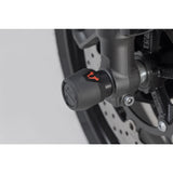 SW-Motech SW-STP0617610001-B Front Axle Slider Set Black for Yamaha MT-09 20-24/XSR 900 21-23/XT 1200 Z 10-21