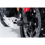 SW-Motech SW-STP0617611100-B Front Axle Slider Set Black for Yamaha Tracer 9/Tracer 9 GT 20-Up/Tracer 9 GT+ 22-Up