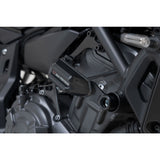 SW-Motech SW-STP0659011101-B Frame Slider Kit Black for Yamaha MT-07 13-Up/MT-07 Tracer 16-Up/MT-07 MotoCage 15-Up