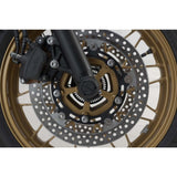 SW-Motech SW-STP0817610801-B Front Axle Slider Set Black for Kawasaki Ninja 650/Z650 16-Up/Z650 RS 21-Up